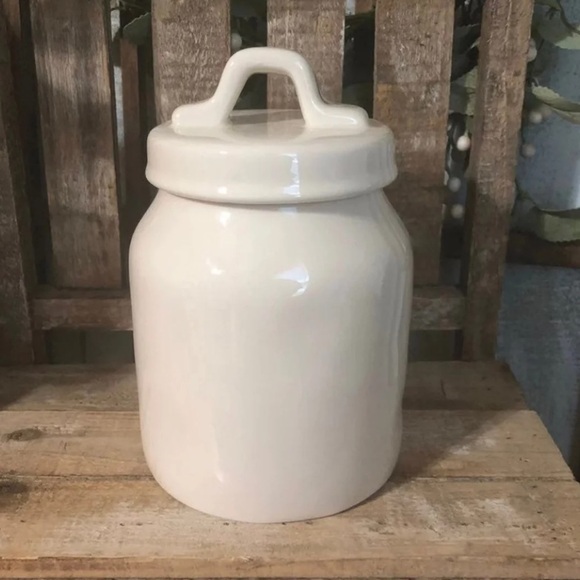 HTF Rae Dunn Baby EAT Canister - Picture 3 of 5